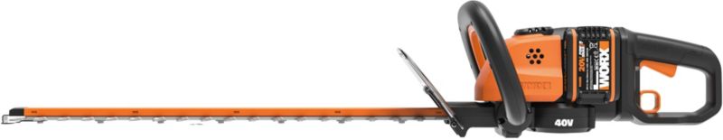 Akumulátorové nožnice na živý plot Worx Pro 2 x 20 V 60 cm