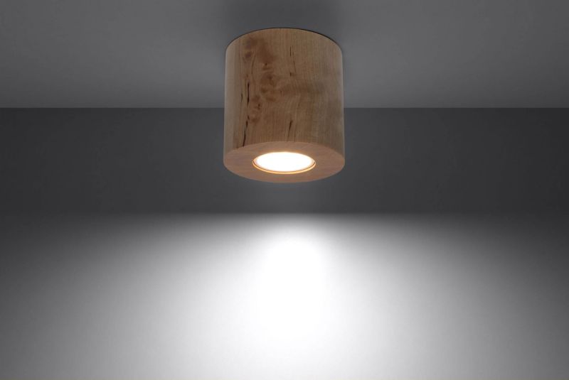 Očko Tuba Luminex 1 x GU10 drevo