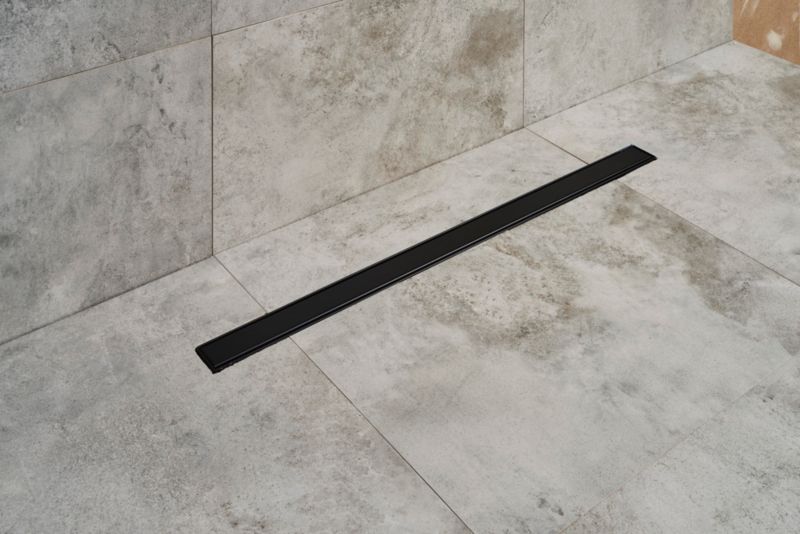 Jano Real lineárny odtok 80 cm čierny