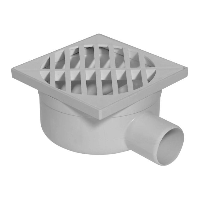 Vodorovná podlahová vpusť 100 x 100 mm