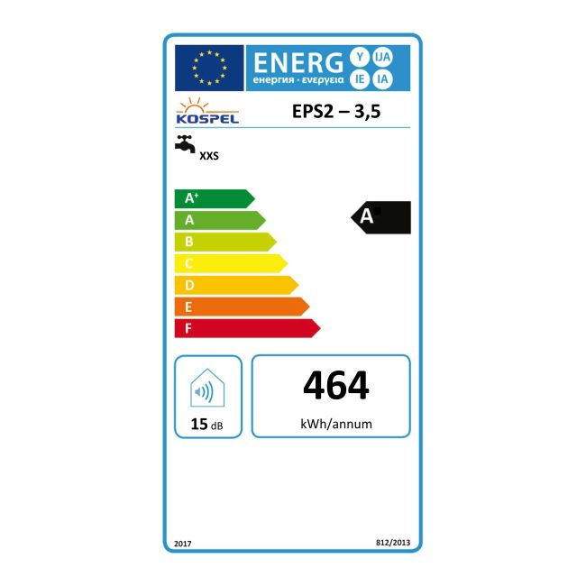Prietokový ohrievač Kospel Twister 3,5 kW