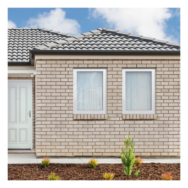 PVC sklopno-otočné okno, dvojsklo, 865 x 1135 mm, pravé, biele