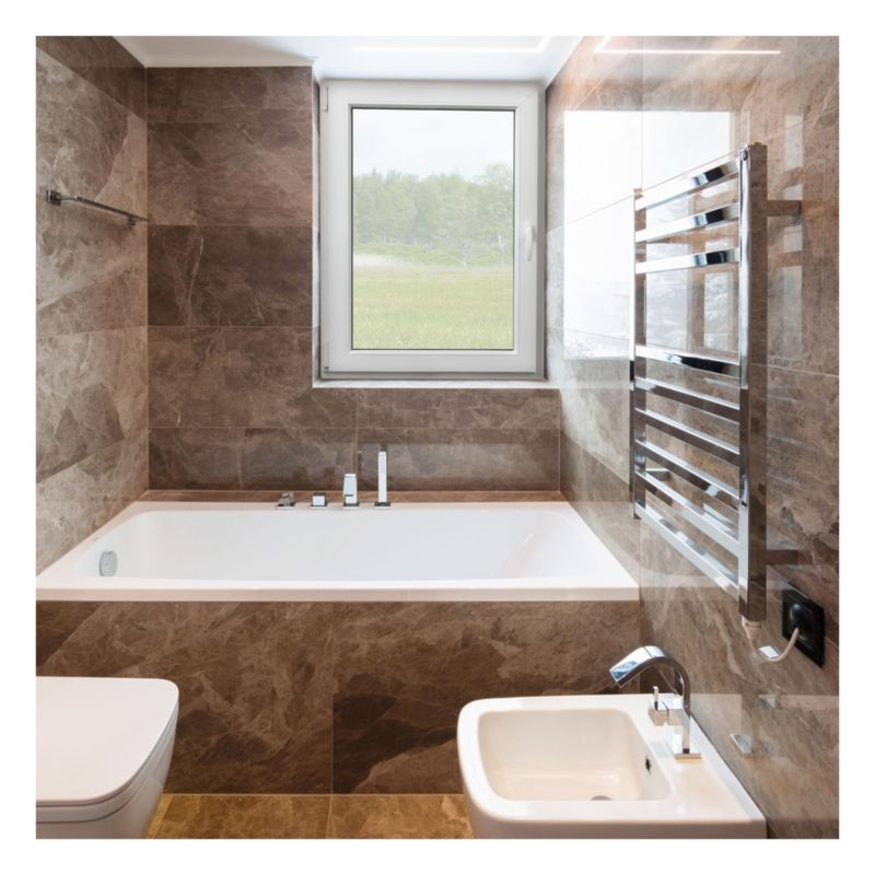 PVC výklopné okno, trojsklo, 865 x 1135 mm, ľavé, biela/antracitová