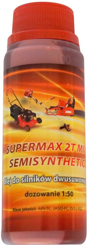 Olej pre dvojtaktné motory Supermax 2T mix 0,1l