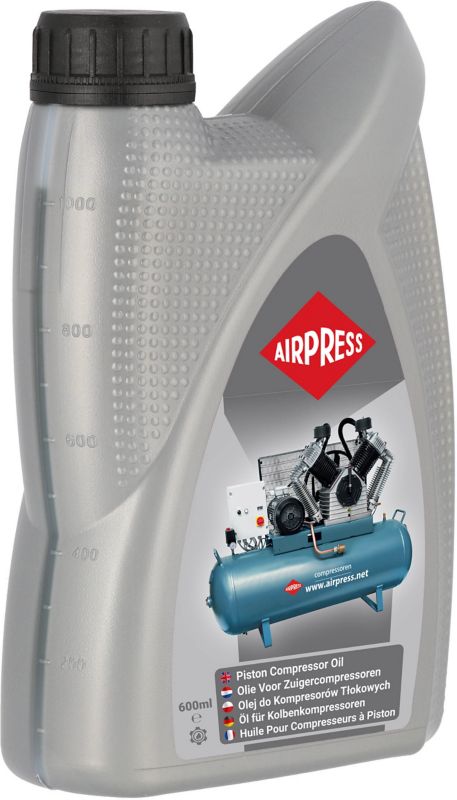 Olej pre piestové kompresory Airpress 600 ml