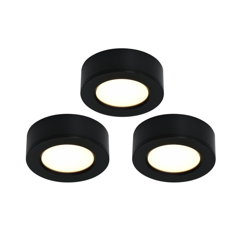 Rydell LED svietidlo podskrinkové 120 lm 4000 K čierne 3 ks.