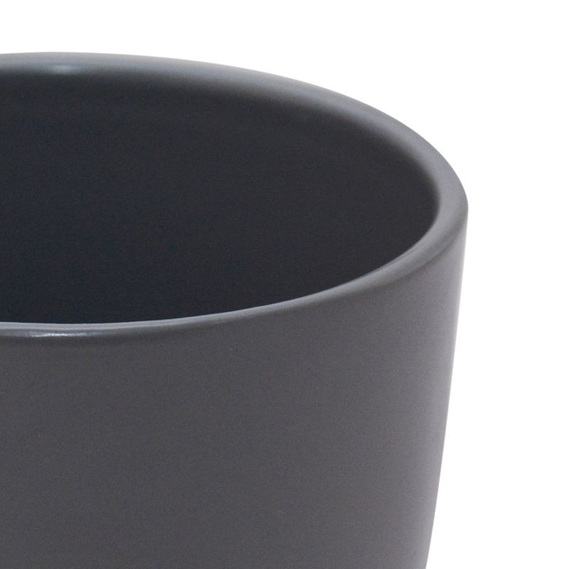 Obliečka na kvetináč  Emi 11 cm sivá