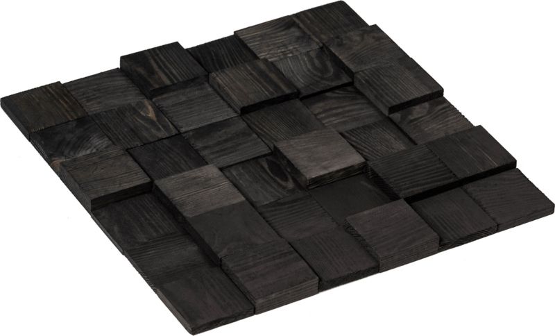 Drevený panel Stegu Pino grafit ombre 0,6 m2