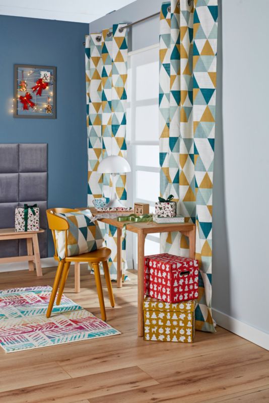 Stegu Mollis čalúnený nástenný panel, štvorcový, 30 x 30 cm, svetlomodrý