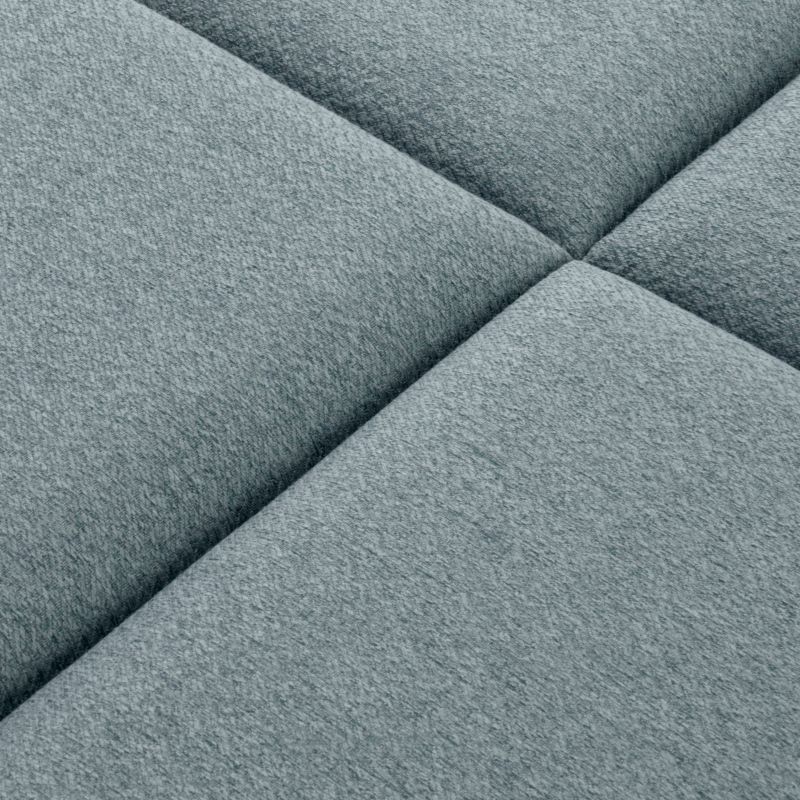 Čalúnený nástenný panel Stegu Mollis štvorcový 30 x 30 cm svetlomodrý