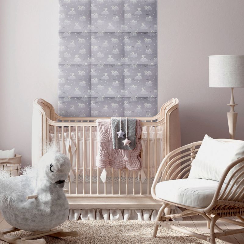 Stegu Mollis čalúnený nástenný panel, štvorcový, 30 x 30 cm, zajačiky