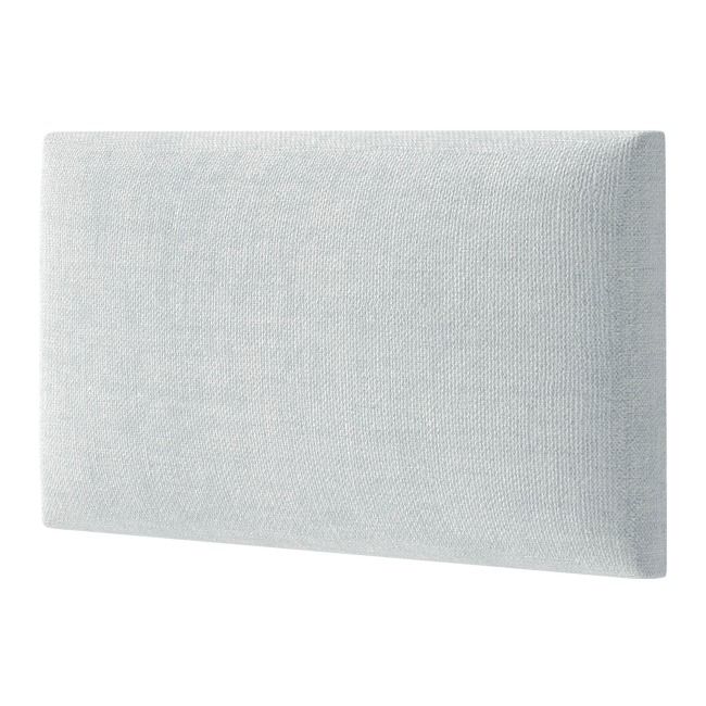 Stegu Mollis čalúnený nástenný panel, obdĺžnikový, 30 x 15 cm, strieborný