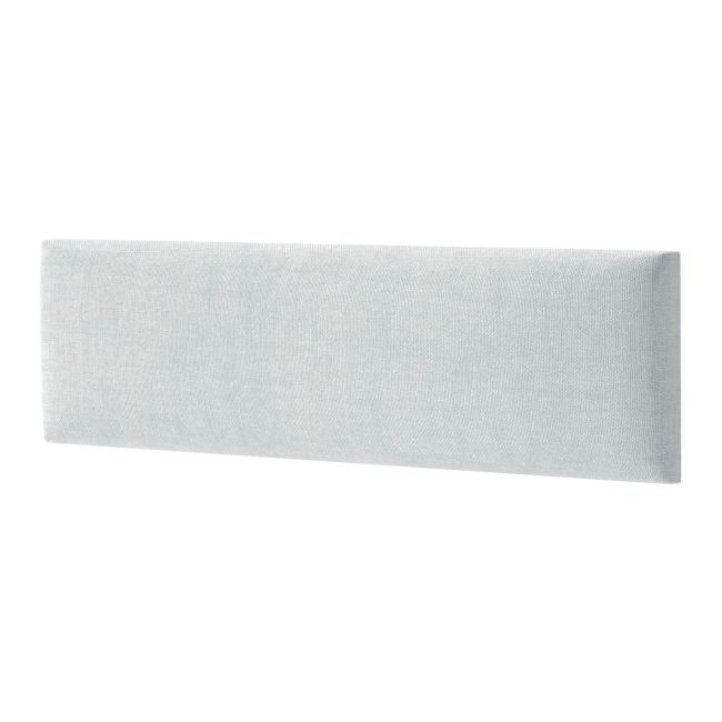 Stegu Mollis čalúnený nástenný panel, obdĺžnikový, 60 x 15 cm, strieborný