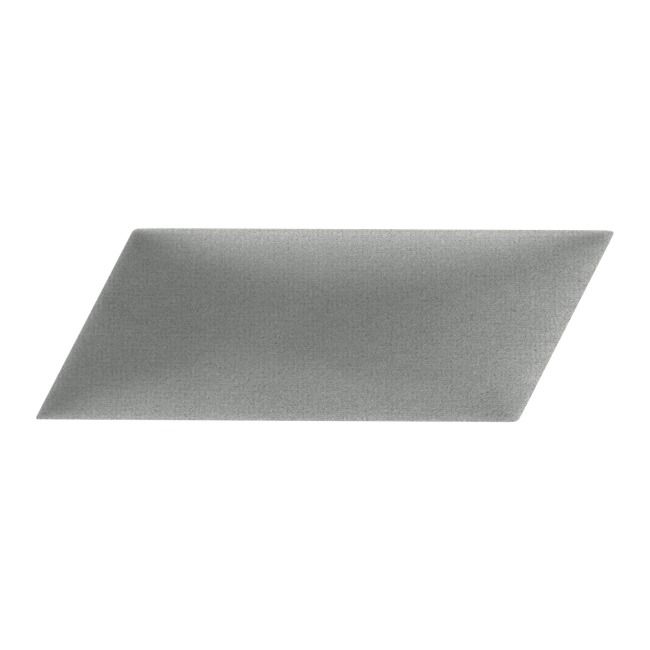 Stegu Mollis čalúnený stenový panel rovnobežník 15 x 30 cm sivý P
