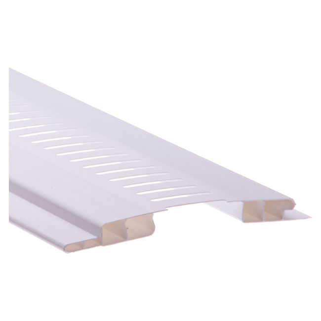 Cezar ventilačný panel 10 cm biely, 3 m
