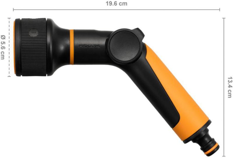 Striekacia pištoľ Fiskars Comfort s 3 funkciami