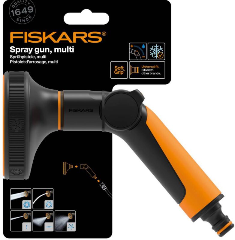 Striekacia pištoľ Fiskars Multi Comfort