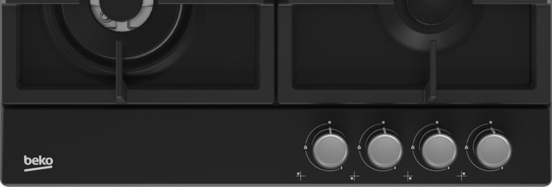 Beko HIAW64225SB plynová varná doska 58 cm 4 horáky