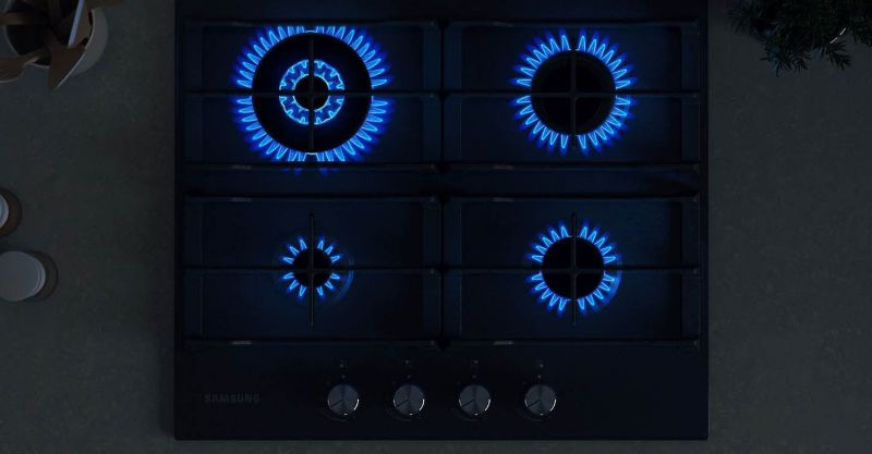 Plynová varná doska Samsung NA64H3031AK, čierna