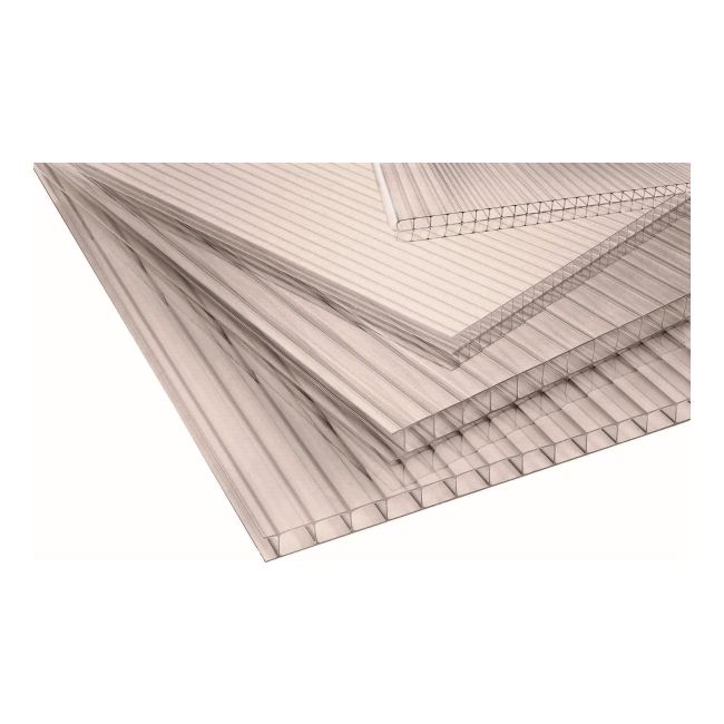 Palram viacstenná polykarbonátová doska dymová 0,98 x 2 m 10 mm 1,96 m2