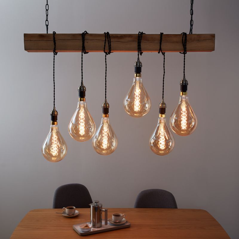 Štvorcový pník 180 x 180 x 500 mm dub