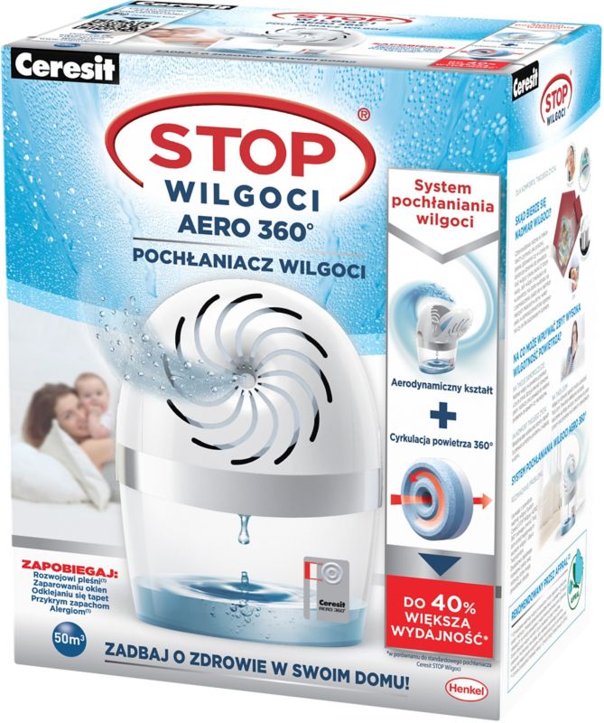Ceresit Stop absorbér vlhkosti Aero 360° biely 450 g