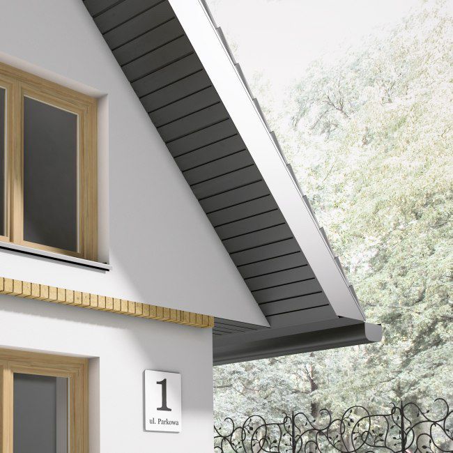 Cezar Grafit PVC strešný podhľad 100 x 2600 mm 2,6 m2