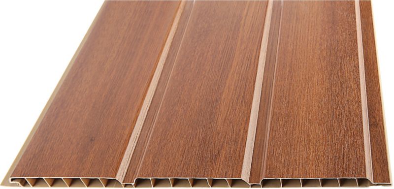 PVC komorový podhľad zlatý dub 300 x 2700 mm 4,05 m2