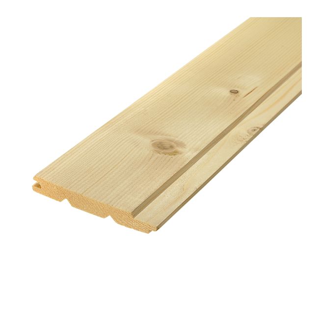 Podhľad z borovice Floorpol 3000 x 95 x 14 mm trieda A/B 2,28 m2