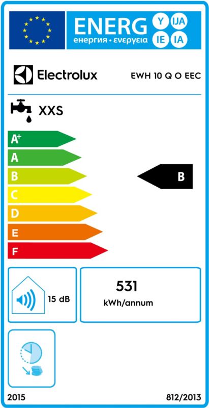 Elektrický ohrievač Electrolux Q 10 O