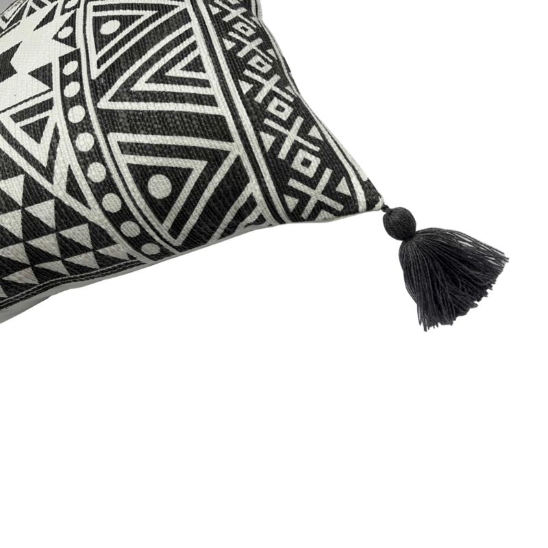 Bavlnený svadobný vankúšik 45 x 45 cm, biela a sivá