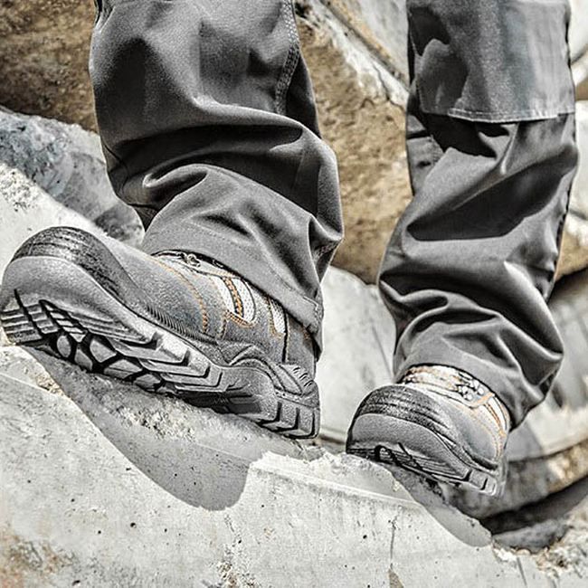 NEO semišová pracovná obuv CE S1P, veľkosť 40