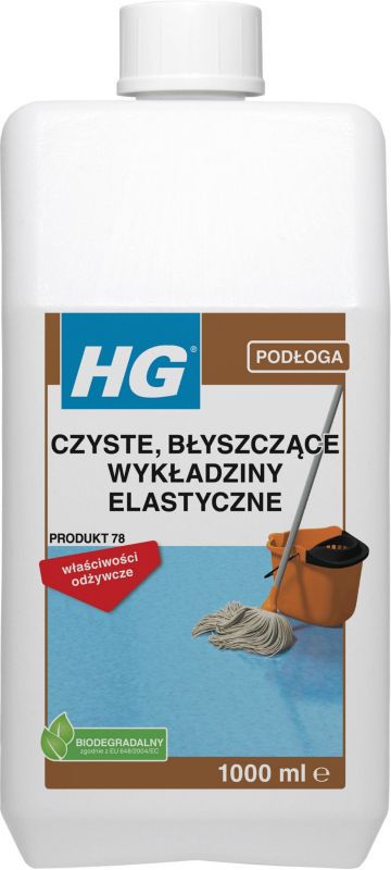 Príprava: Čisté, lesklé HG elastické podlahové krytiny