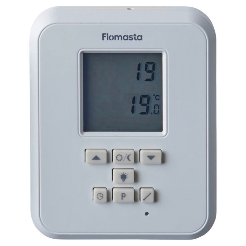 Bezdrôtový týždenný LCD programátor Flomasta