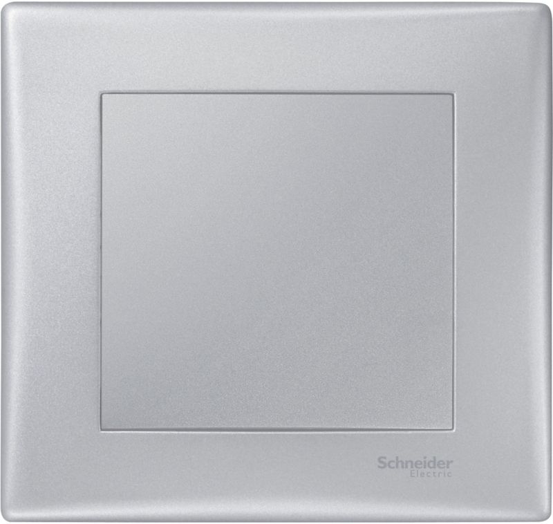 Hliníkové jedno tlačidlo Schneider Electric Sedna