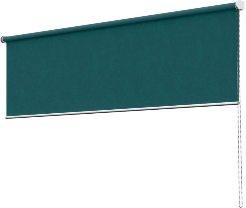 Zamatová roleta 37 x 180 cm smaragdová