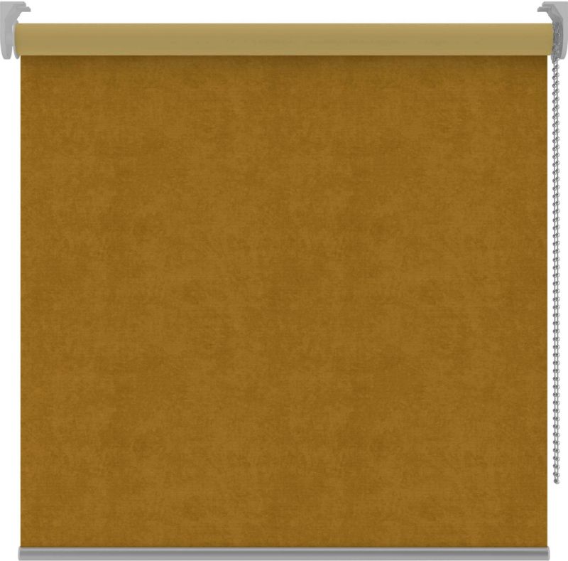 Zamatová roleta 37 x 180 cm žltá okrová
