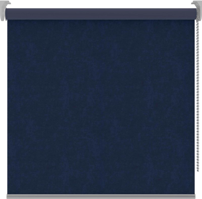 Zamatová roleta 52 x 180 cm indigo
