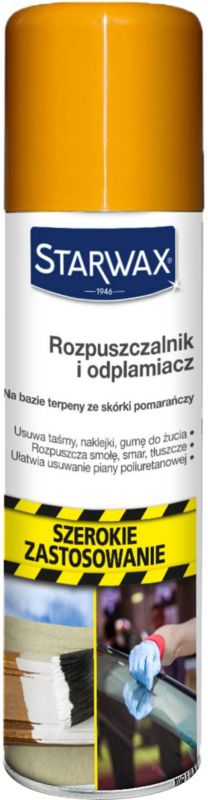 Starwax rozpúšťadlo a odstraňovač škvŕn 300 ml