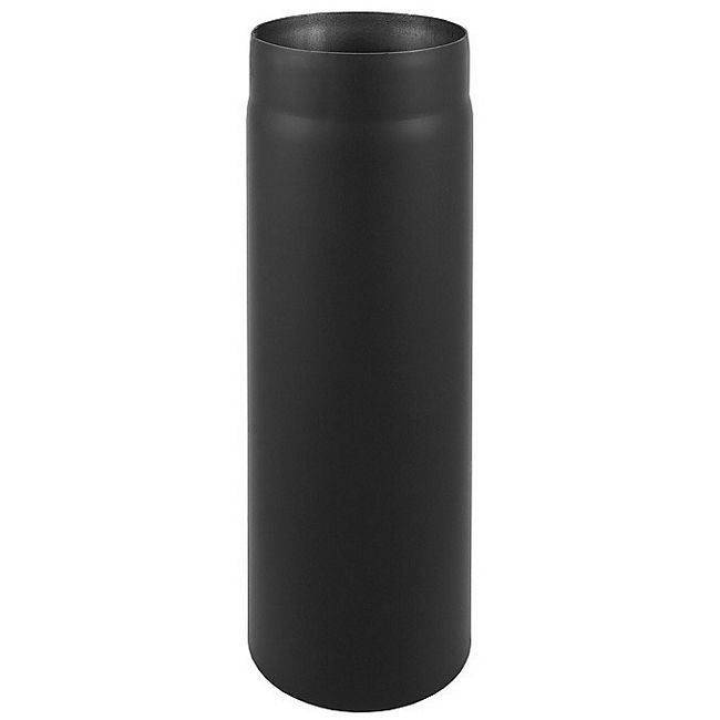 Darco rovná rúrka 2 x 130 mm x 0,5 m čierna