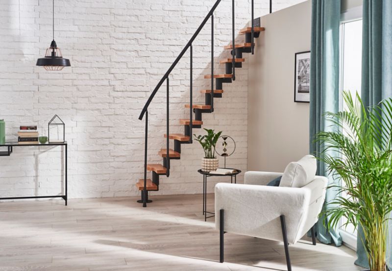 Modulárne schody Atrium Mini, 11 prvkov