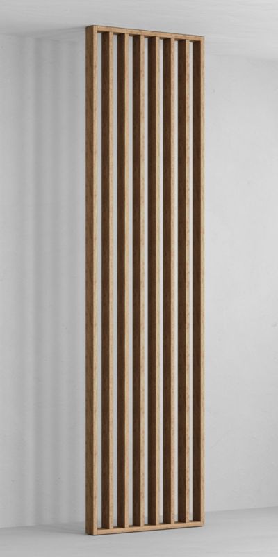 Lamelová stena 58 x 275 cm dub