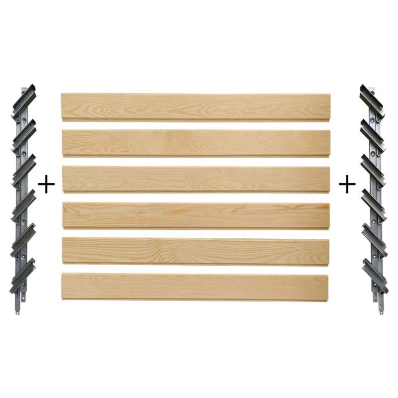 Floorpol vonkajšia lamelová stena 0,6 m2