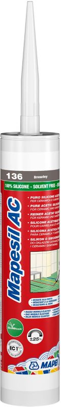 Mapei Mapesil AC 136 silikón hnedý 310 ml
