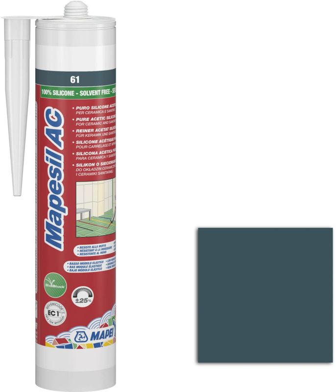 Mapei Mapesil AC 61 silikón námornícka modrá 310 ml