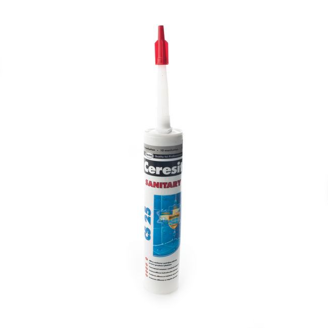 Ceresit CS 25 sanitárny silikón, tmavosivý, 280 ml