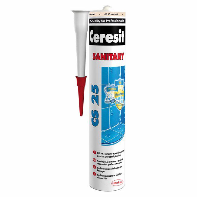 Sanitárny silikón Ceresit CS 25 jazmín 280 ml
