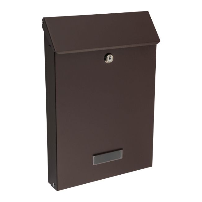 Poštová schránka Damech SDG, matná hnedá