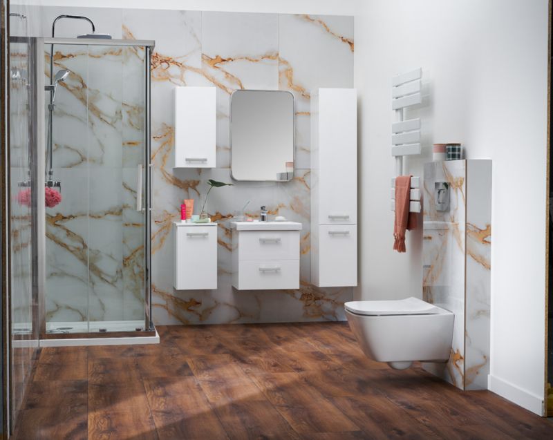 Mirano Vika kúpeľňový podstavec 30 cm biely