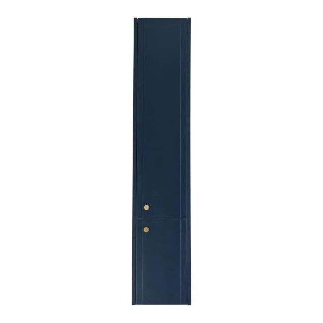 Vysoký kúpeľňový stĺpik Mirano Azzura, 30 cm, námornícka modrá